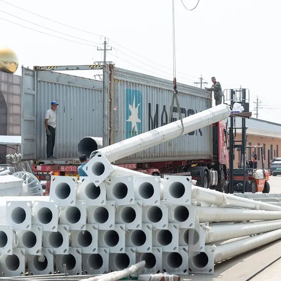 7 Meter 6 Meter 8 Meter Street Traffic Signal Road Camera Monitoring Pole