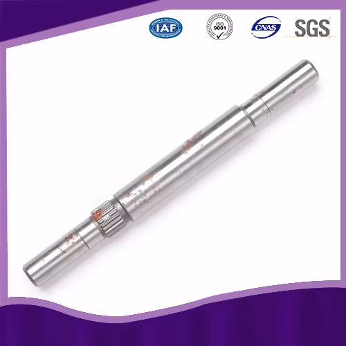 Eixo de acionamento da engrenagem da hélice da transmissão em aço carbono