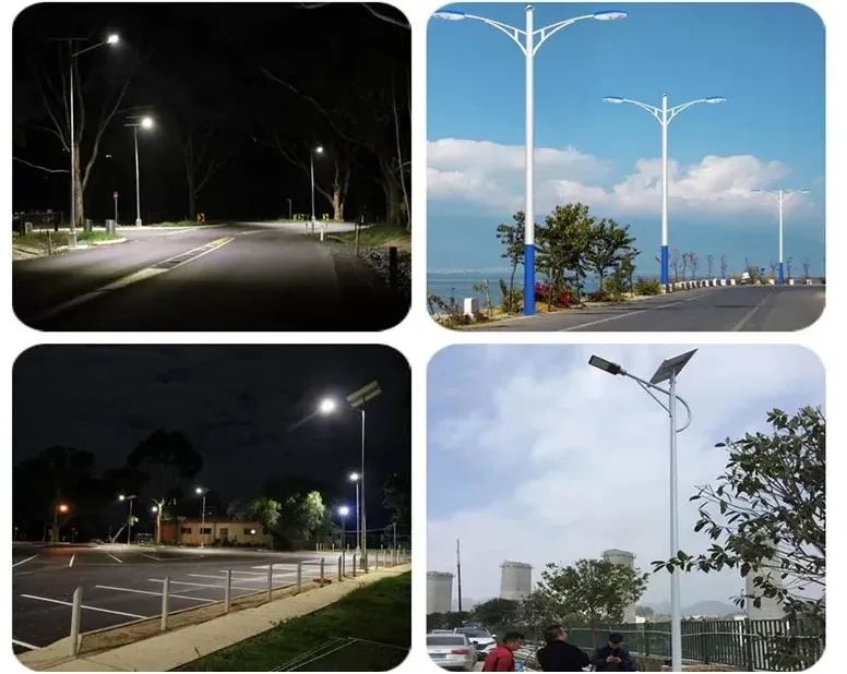 Galvanized Steel 3m 6m 8m CCTV Camera Pole Aluminum Alloy Outdoor Street Light Pole