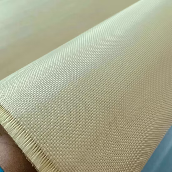 Tecido híbrido de carbono Kevlar vermelho/amarelo/laranja/azul, tecido misto de carbono aramida 200GSM